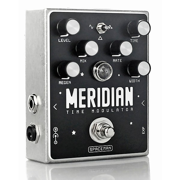 Spaceman Effects Meridian Time Modulator Effects Pedal Silver Standard