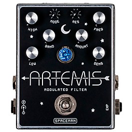 Spaceman Effects Artemis Modulated Filter Effects Pedal Silver Standard