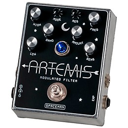 Spaceman Effects Artemis Modulated Filter Effects Pedal Silver Standard