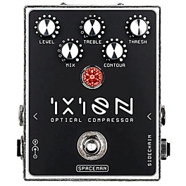 Spaceman Effects Ixion Optical Compressor Effects Pedal Silver Standard