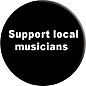 C&D Visionary Support Local Musicians Button thumbnail
