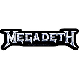 C&D Visionary Megadeth Logo Sticker