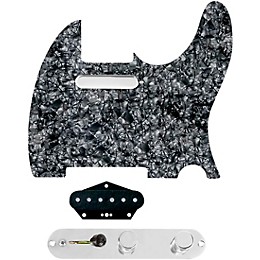 920d Custom Texas Vintage Loaded Pickguard for Tele With T3W-C Control Plate Black Pearl