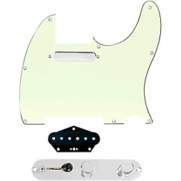 920d Custom Texas Vintage Loaded Pickguard for Tele With T4W-C Control Plate Mint Green