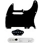 920d Custom Texas Vintage Loaded Pickguard for Tele With T4W-C Control Plate Black thumbnail