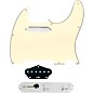 920d Custom Texas Vintage Loaded Pickguard for Tele With T4W-C Control Plate Aged White thumbnail