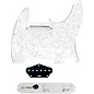 920d Custom Texas Grit Loaded Pickguard for Tele With T4W-C Control Plate White Pearl thumbnail