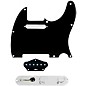 920d Custom Texas Grit Loaded Pickguard for Tele With T4W-C Control Plate Black thumbnail