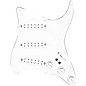 920d Custom Polyphonic Loaded Pickguard for Strat With White Pickups and Knobs and S7W-2T Wiring Harness White thumbnail