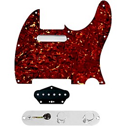 920d Custom Texas Vintage Loaded Pickguard for Tele With T3W-C Control Plate Tortoise