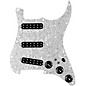 920d Custom Polyphonic Loaded Pickguard for Strat With Black Pickups and Knobs and S7W-2T Wiring Harness White Pearl thumbnail