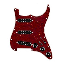 920d Cus... 920d Custom Polyphonic Loaded Pickguard for Strat With Black Pickups and Knobs and S7W-2T Wiring Harness Tortoise