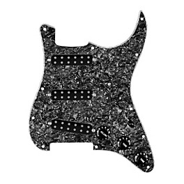 920d ... 920d Custom Polyphonic Loaded Pickguard for Strat With Black Pickups and Knobs and S7W-2T Wiring Harness Black Pearl