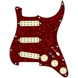 920... 920d Custom Polyphonic Loaded Pickguard for Strat With Aged White Pickups and Knobs and S7W-2T Wiring Harness Tortoise