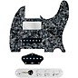 920d Custom Mason-Style Loaded Pickguard for Nashville Tele With TMAS-C Control Plate Black Pearl thumbnail