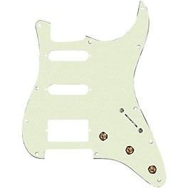 920d Custom HSS Pre-Wired Pickguar... 920d Custom HSS Pre-Wired Pickguard for Strat With S5W-HSS-BL Wiring Harness Mint Green