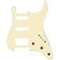 920d Custom HSS Pre-Wired Pickguard for Strat With S5W-HSS-BL Wiring Harness Aged White thumbnail