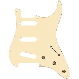 920D Custom SSS Pre-Wired Pickguard for Strat With S5W Wiring Harness Aged White