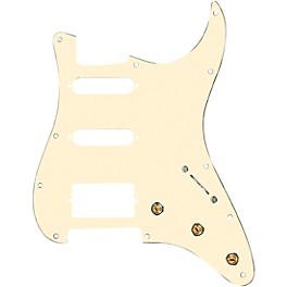 920d Custom HSS Pre-Wired Pickguar... 920d Custom HSS Pre-Wired Pickguard for Strat With S5W-HSS-PP Wiring Harness Aged White