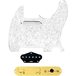 920d Custom Texas Vintage Loa... 920d Custom Texas Vintage Loaded Pickguard for Tele With T3W-REV-G Control Plate White Pearl