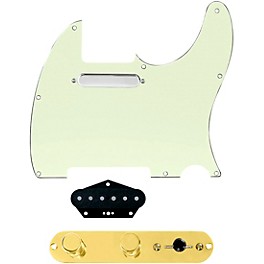 920d Custom Texas Vintage Load... 920d Custom Texas Vintage Loaded Pickguard for Tele With T3W-REV-G Control Plate Mint Green