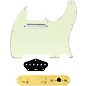 920d Custom Texas Vintage Loaded Pickguard for Tele With T3W-REV-G Control Plate Mint Green thumbnail