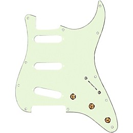 920d Custom SSS Pre-Wired Pickguard for Strat With S7W Wiring Harness Mint Green