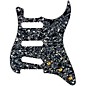 920d Custom SSS Pre-Wired Pickguard for Strat With S7W Wiring Harness Black Pearl thumbnail