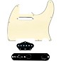 920d Custom Texas Vintage Loaded Pickguard for Tele With T4W-B Control Plate Aged White thumbnail