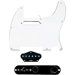920D Custom Texas Vintage Loaded Pickguard for Tele With T4W-B Control Plate White