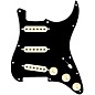 920D Custom Texas Vintage Loaded Pickguard for Strat With Aged White Pickups and S5W Wiring Harness Black thumbnail