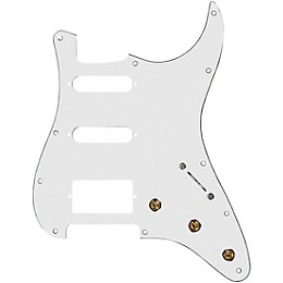 920d Custom HSS Pre-Wired Pickguard for Strat With S7W-HSS-PP Wiring Harness White