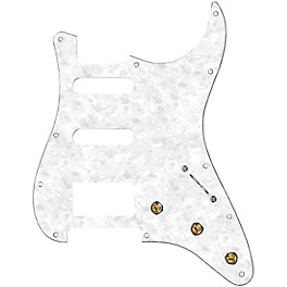 920d Custom HSS Pre-Wired Pickgua... 920d Custom HSS Pre-Wired Pickguard for Strat With S7W-HSS-PP Wiring Harness White Pearl