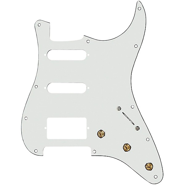 920d Custom HSS Pre-Wired Pickguard for Strat With S7W-HSS-PP Wiring Harness Parchment