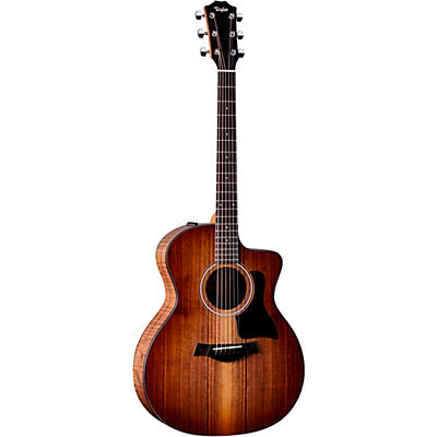 Taylor 124Ce Walnut Special Edition Grand Auditorium Acoustic-Electric Guitar Shaded Edge Burst for sale