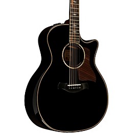 Taylor 814ce Builder's Edition Grand Auditorium Acoustic-Electric Guitar Blacktop