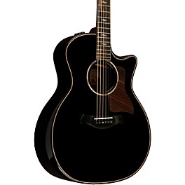 Taylor 814ce Builder's Edition Grand Auditorium Acoustic-Electric Guitar Blacktop