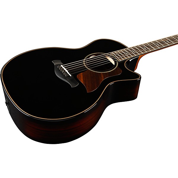 Taylor 814ce Builder's Edition Grand Auditorium Acoustic-Electric Guitar Blacktop