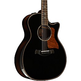 Taylor 814ce Builder's Edition Grand Auditorium Acoustic-Electric Guitar Blacktop