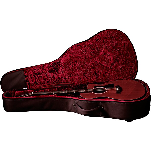 Taylor 224ce Mahogany Special-Edition Grand Auditorium Acoustic-Electric Guitar Trans Red