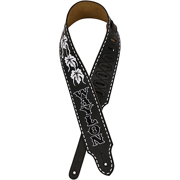 Fender Waylon Jennings Signature Strap Black