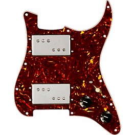 Fender Custom ML CuNiFe Wide-Range Humbucker Pre-Wired Stratocaster Pickguard Brown Shell Chrome