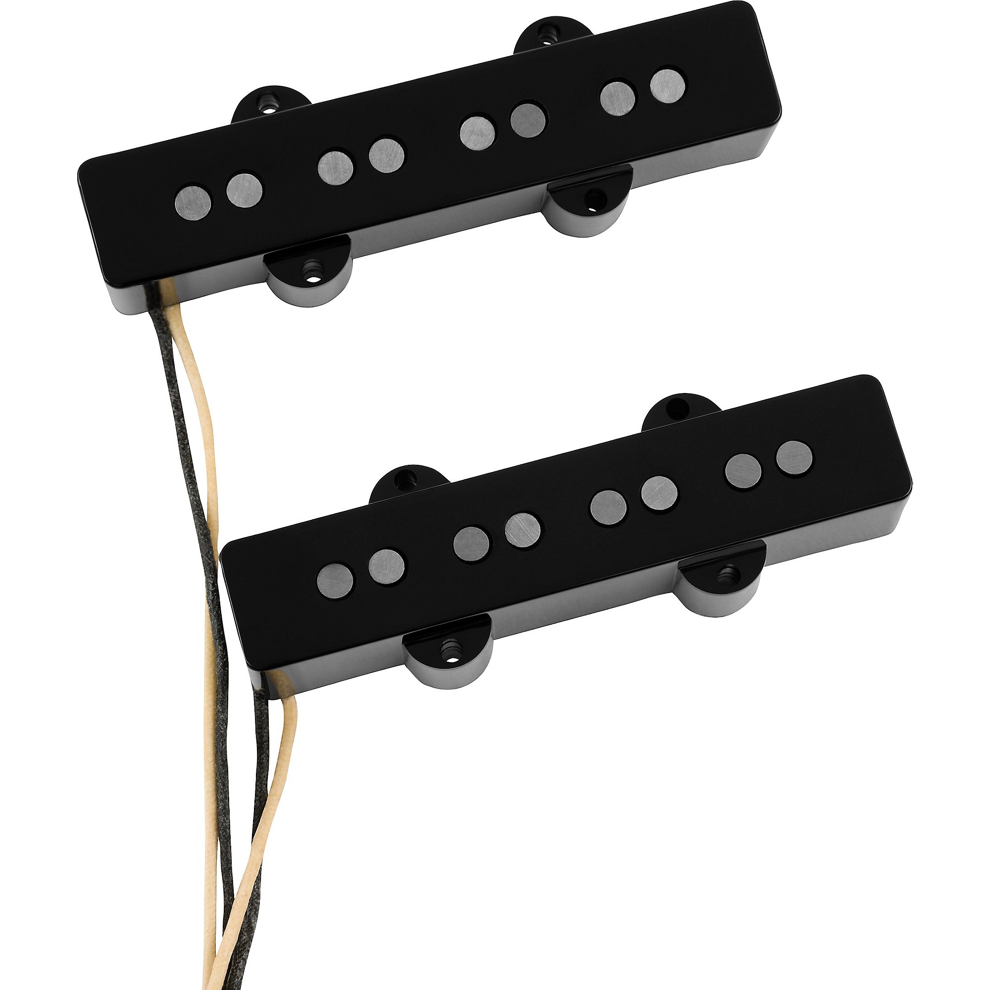 Fender Pure Vintage '66 Jazz Bass Pickup Set Black | Guitar Center