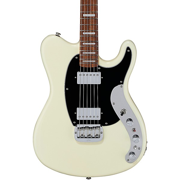 G&L CLF Research Espada Active Electric Guitar Vintage White