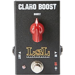 LsL Instruments Claro Boost Clean Boost Effects Pedal Black