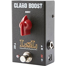 LsL Instruments Claro Boost Clean Boost Effects Pedal Black