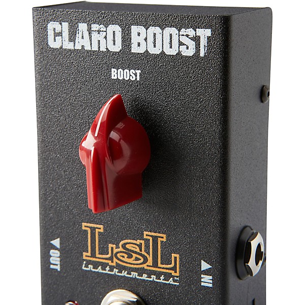 LsL Instruments Claro Boost Clean Boost Effects Pedal Black