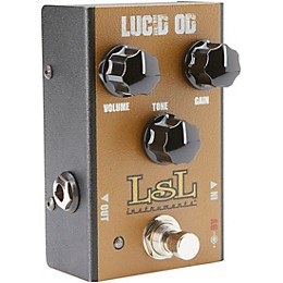 Open Box LsL Instruments LUCID-OD Effects Pedal Level 1 Gold