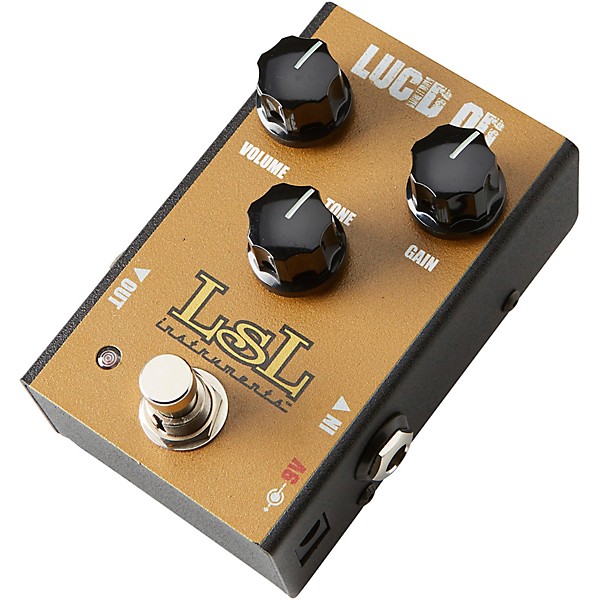 Open Box LsL Instruments LUCID-OD Effects Pedal Level 1 Gold