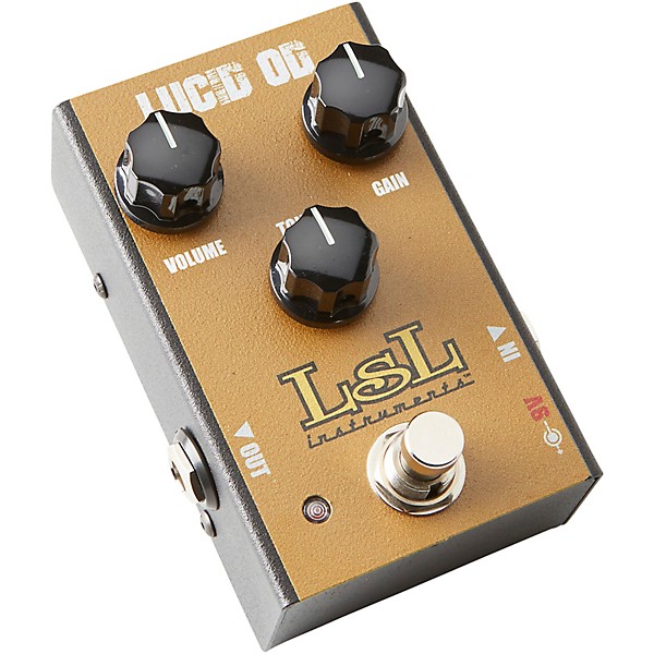 Open Box LsL Instruments LUCID-OD Effects Pedal Level 1 Gold